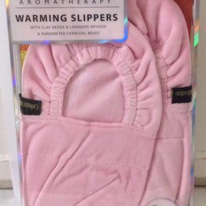 NEW! AROMATHERAPY WARMING SLIPPERS